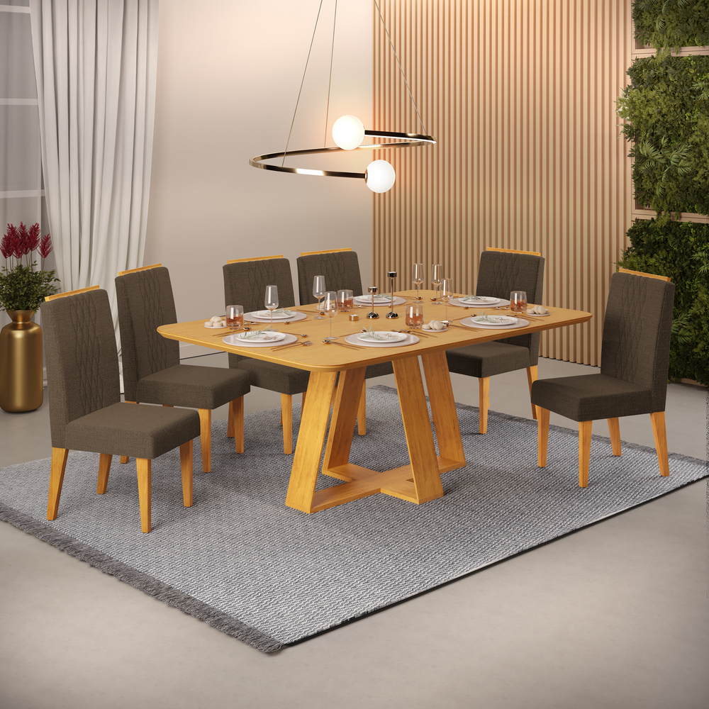 MESA CELESTE CEDRO TP CEDRO 1700X900 SEM VIDRO CEDRO - 6 CADEIRA LIA CEDRO LINHO CANELA.jpg