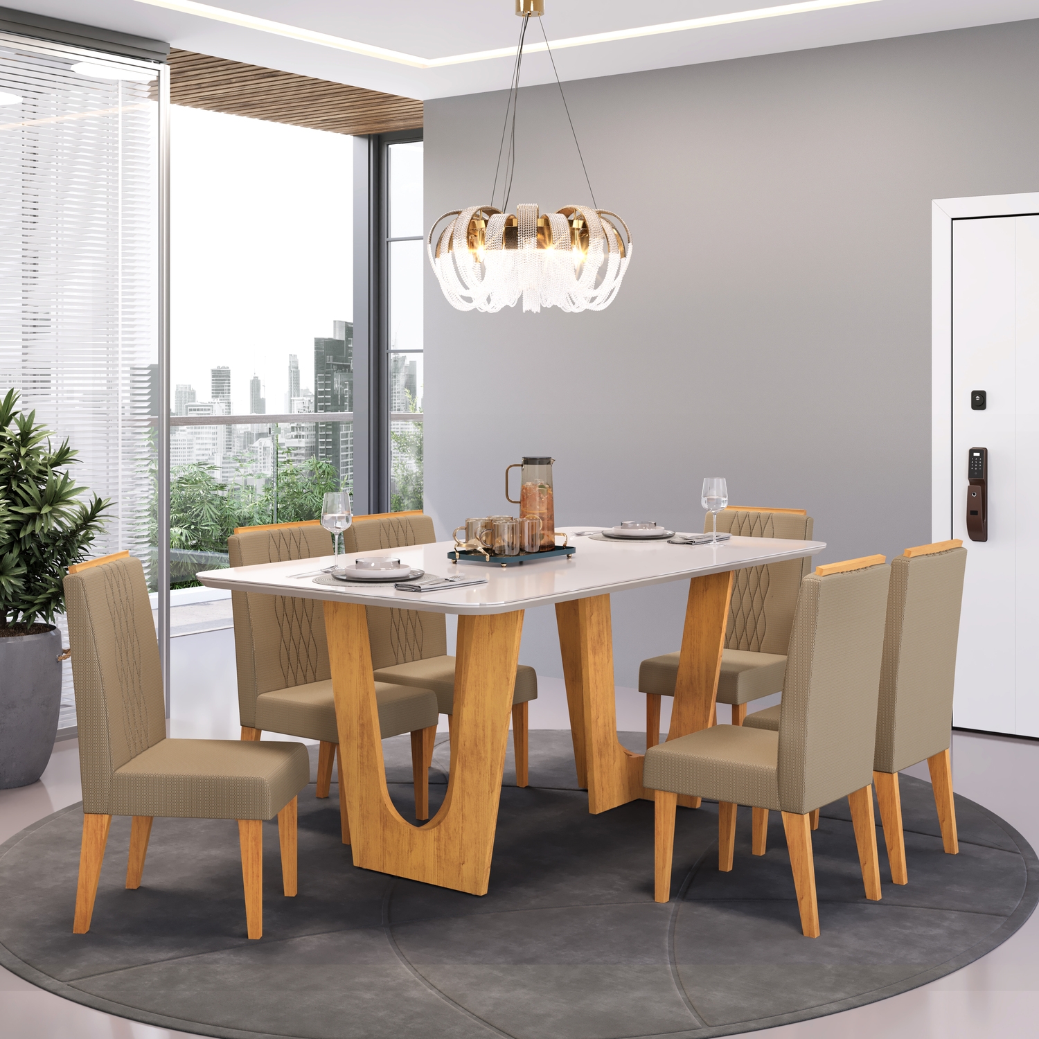 MESA NALA 1700 CEDRO TP OFF WHITE + 06 CAD LIA CEDRO LINHO BEGE.jpg