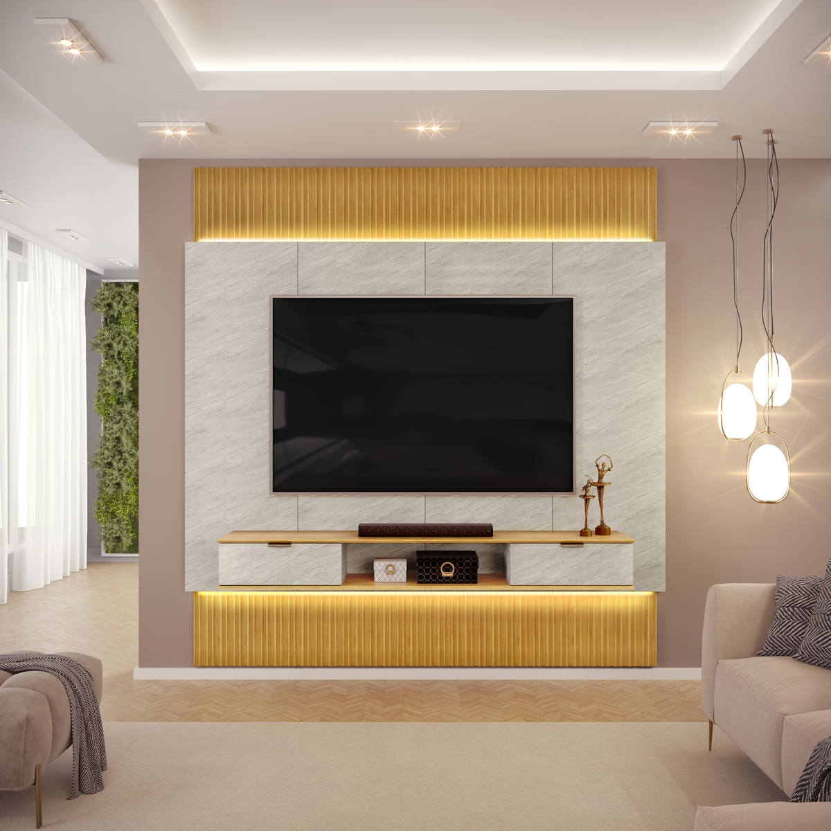 PAINEL EXTENSIVEL HIT 2200 CEDRO QUARTZO - AMBIENTE FRONTAL (1)