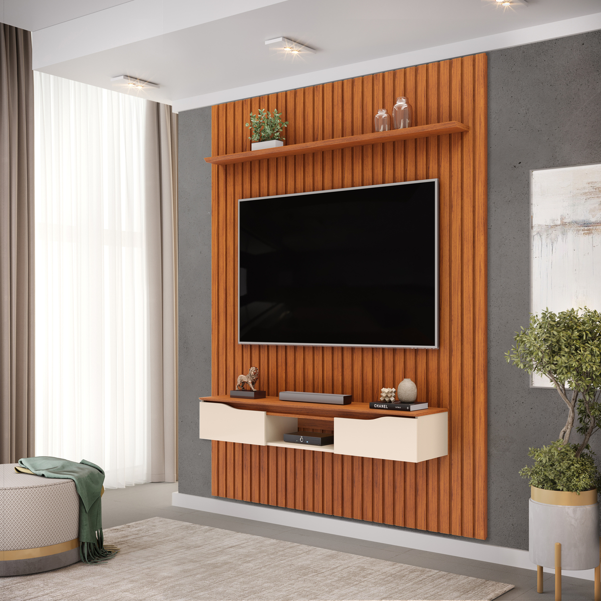 PAINEL PRATIC FREIJO 2400x1833MM COM BANCADA ISAC 143 FREIJO OFF - AMBIENTE.jpg