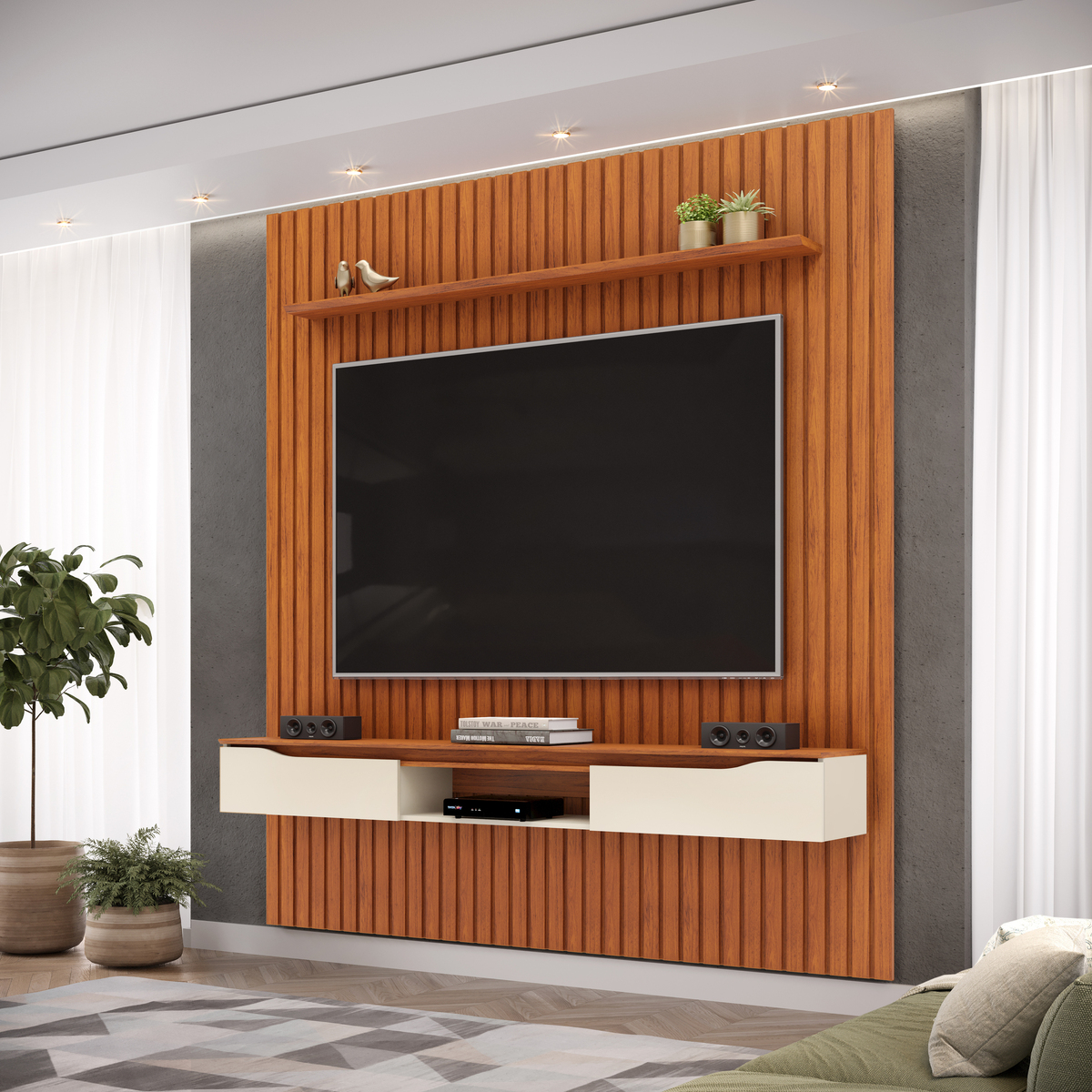 PAINEL PRATIC FREIJO 2400x2230MM COM BANCADA ISAC FREIJO OFF 210 - AMBIENTE.jpg