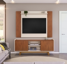 RACK FLAT + PAINEL TREND FREIJÓ OFF WHITE - FRONTAL (1)